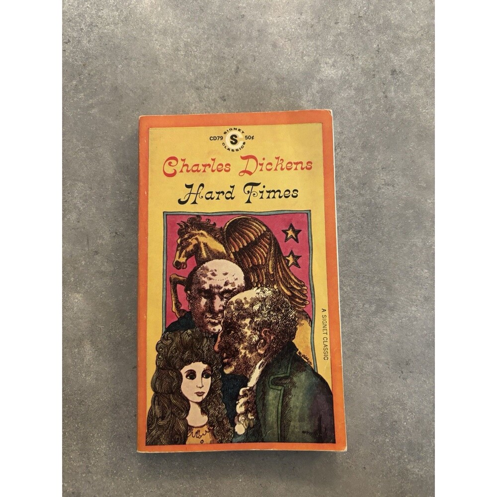 Hard Times By Charles Dickens Vintage Paperback 1961 Signet Classics 1st Edit